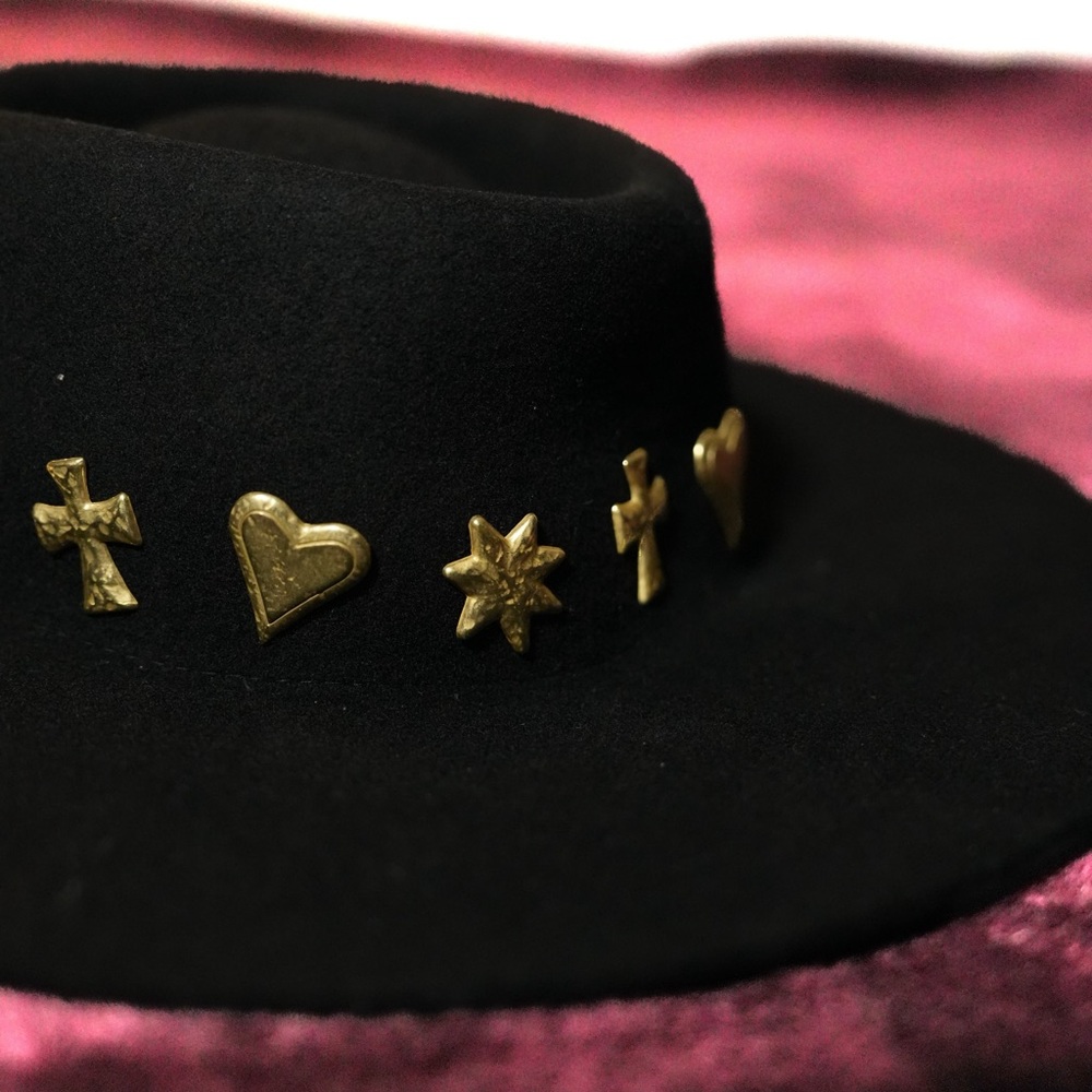 Lack of Color Celestial Boater Hat — UNISEX — USED condition.